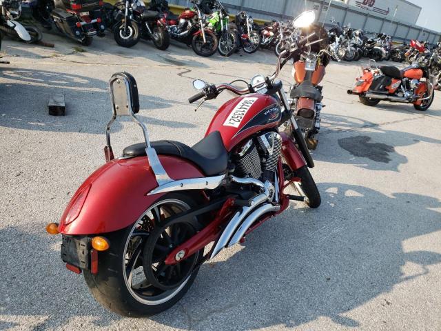 5VPXB36N0E3030023 - 2014 VICTORY MOTORCYCLES JACKPOT RED photo 4