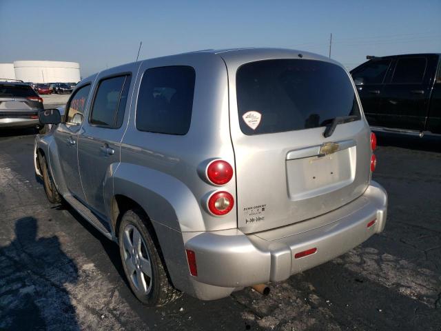 3GNDA13D87S596729 - 2007 CHEVROLET HHR LS SILVER photo 3
