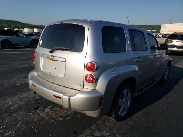 3GNDA13D87S596729 - 2007 CHEVROLET HHR LS SILVER photo 4