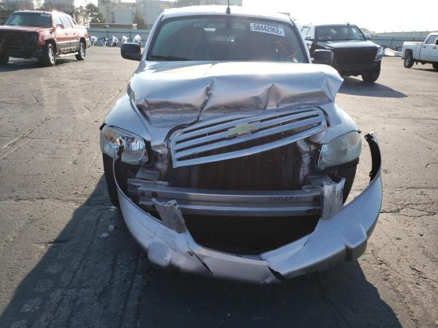 3GNDA13D87S596729 - 2007 CHEVROLET HHR LS SILVER photo 9