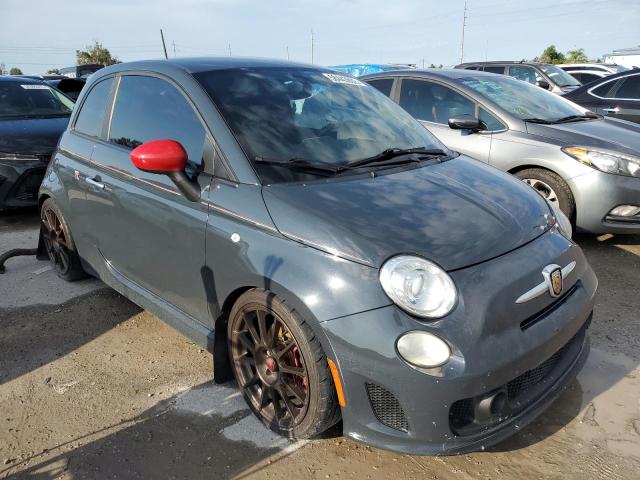 3C3CFFFH0HT542651 - 2017 FIAT 500 ABARTH GRAY photo 1