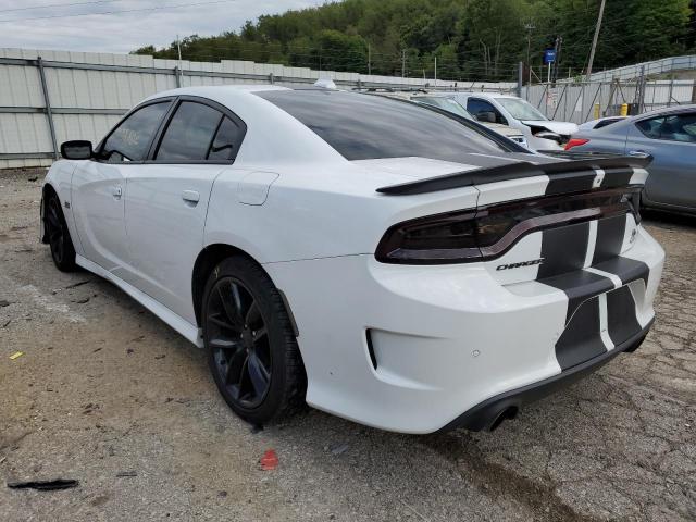 2C3CDXGJ8KH614015 - 2019 DODGE CHARGER SC WHITE photo 3