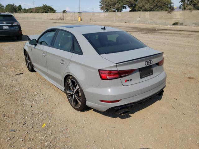 WUABWGFF6LA902018 - 2020 AUDI RS3 GRAY photo 3