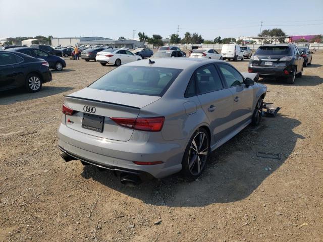 WUABWGFF6LA902018 - 2020 AUDI RS3 GRAY photo 4