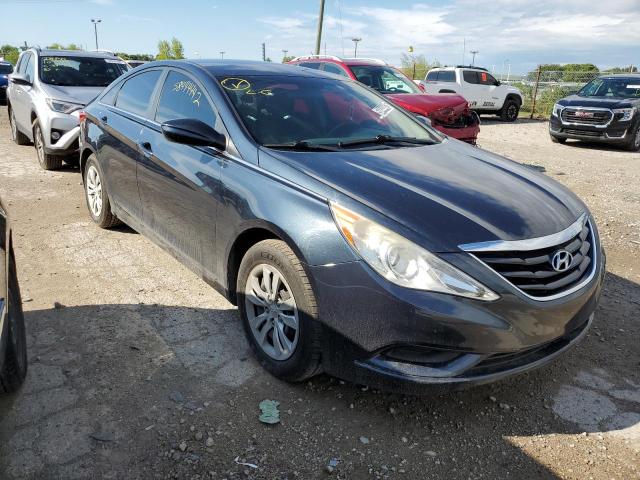 5NPEB4AC2BH132358 - 2011 HYUNDAI SONATA GLS BLUE photo 1