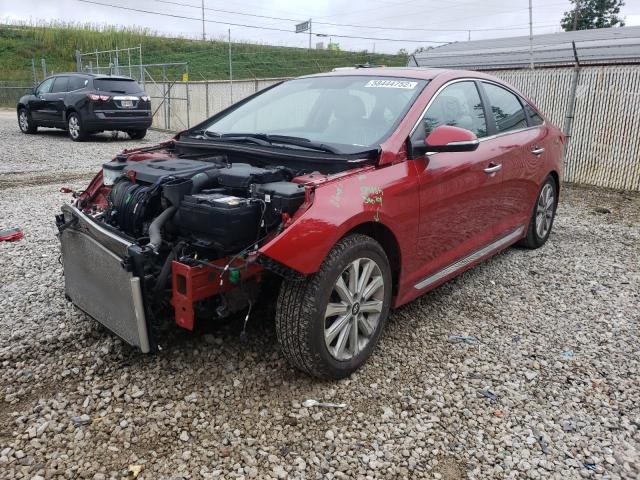 5NPE34AF4HH566331 - 2017 HYUNDAI SONATA SPORT  photo 2