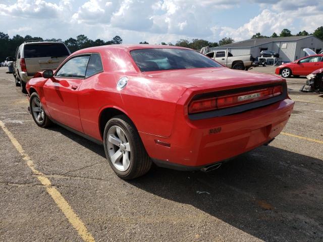 2C3CDYAG1EH187414 - 2014 DODGE CHALLENGER BURGUNDY photo 3