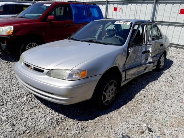 2T1BR12E9XC238815 - 1999 TOYOTA COROLLA VE SILVER photo 2