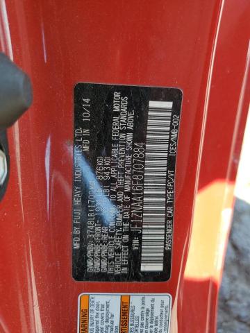 JF1ZNAA16F8707884 - 2015 TOYOTA SCION FR-S RED photo 10