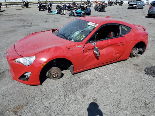 JF1ZNAA16F8707884 - 2015 TOYOTA SCION FR-S RED photo 9