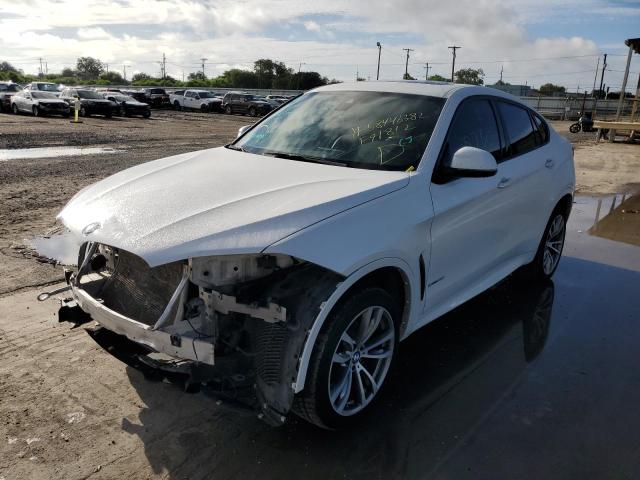 5UXKU0C51F0F91812 - 2015 BMW X6 SDRIVE3 WHITE photo 2