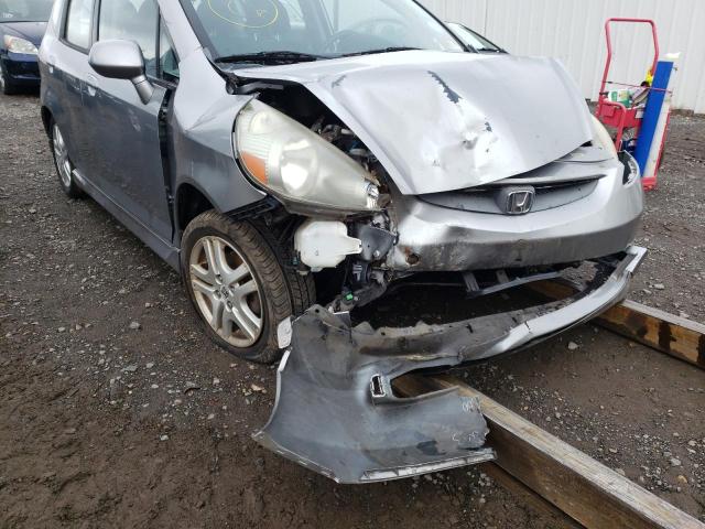 JHMGD38637S055018 - 2007 HONDA FIT S 银色 照片 9