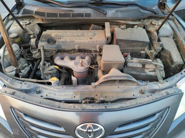 4T1BE46K58U752724 - 2008 TOYOTA CAMRY CE GRAY photo 7