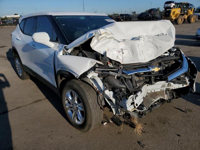 3GNKBBRA4KS609881 - 2019 CHEVROLET BLAZER 1LT WHITE photo 1