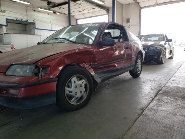 JHMED8353LS023201 - 1990 HONDA CIVIC CRX RED photo 9