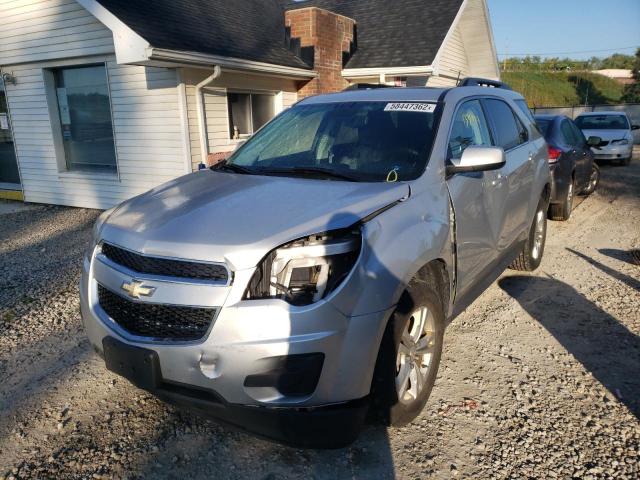 2GNALBEK3E6343022 - 2014 CHEVROLET EQUINOX LT SILVER photo 2