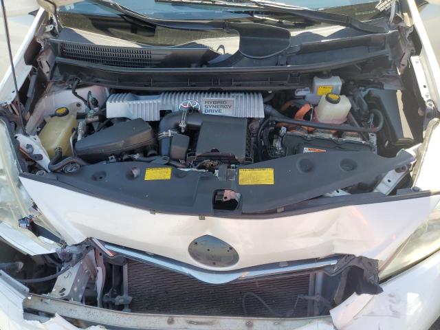 JTDZN3EU9D3211319 - 2013 TOYOTA PRIUS V WHITE photo 7