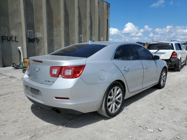 1G11H5SL2EF227785 - 2014 CHEVROLET MALIBU LTZ ვერცხლისფერი ფოტო 4