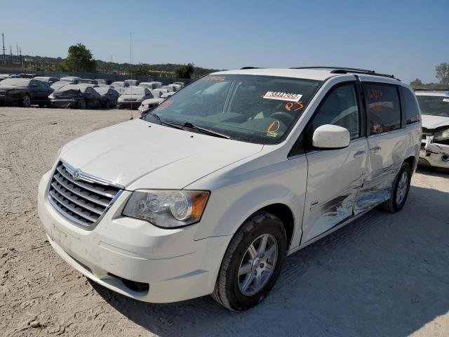 2A8HR54P48R767406 - 2008 CHRYSLER TOWN & COU WHITE photo 2