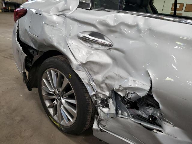 JN1EV7AR6JM438788 - 2018 INFINITI Q50 HYBRID SILVER photo 9