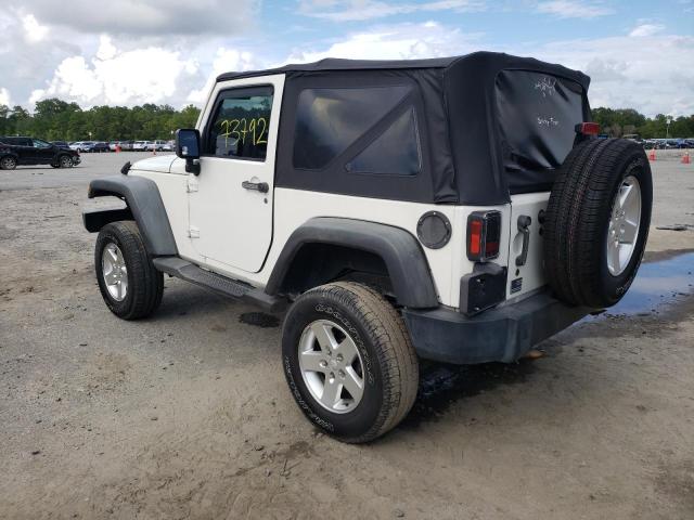1J4AA2D13AL151540 - 2010 JEEP WRANGLER S WHITE photo 3