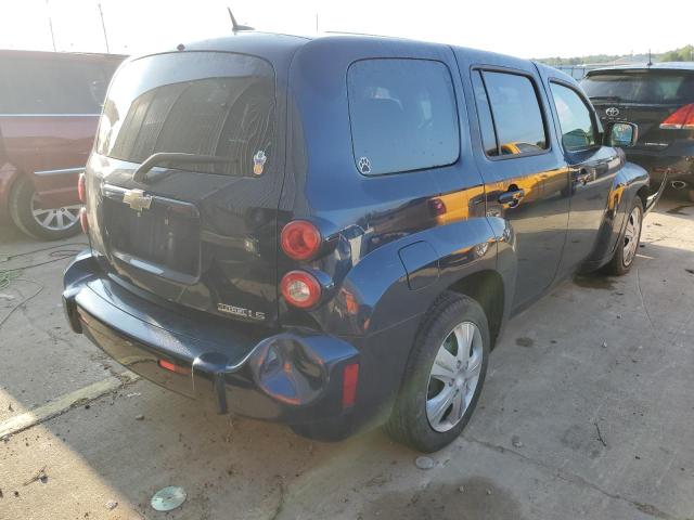 3GNCA13B49S531485 - 2009 CHEVROLET HHR LS BLUE photo 4