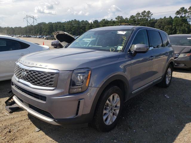 5XYP24HC9LG055222 - 2020 KIA TELLURIDE GRAY photo 2