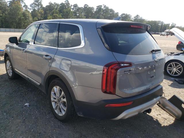 5XYP24HC9LG055222 - 2020 KIA TELLURIDE GRAY photo 3