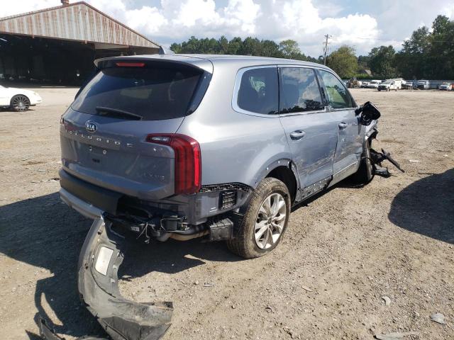 5XYP24HC9LG055222 - 2020 KIA TELLURIDE GRAY photo 4