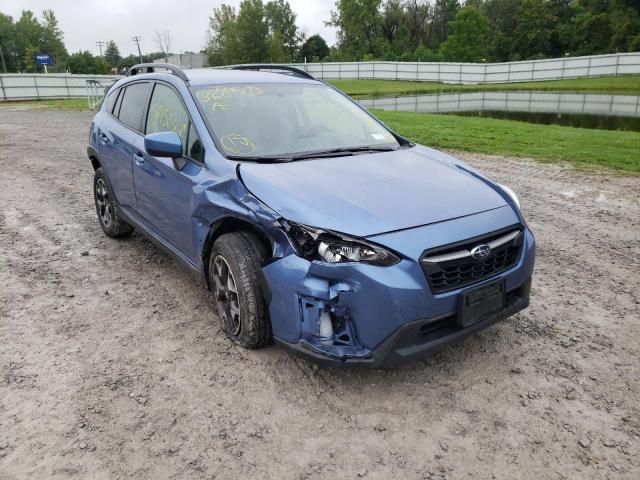 JF2GTACC0KH236557 - 2019 SUBARU CROSSTREK BLUE photo 1