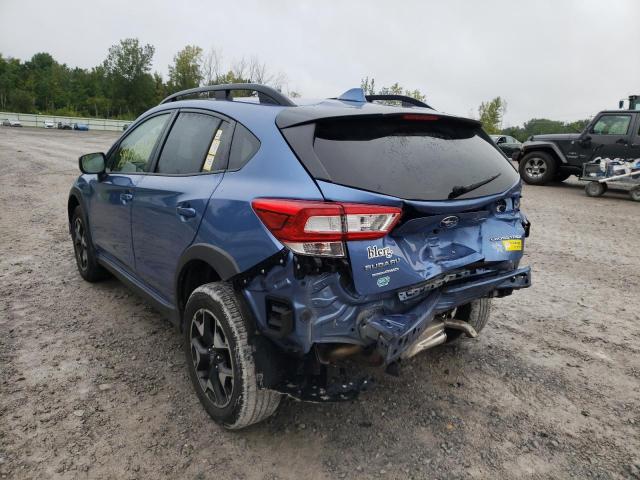 JF2GTACC0KH236557 - 2019 SUBARU CROSSTREK BLUE photo 3