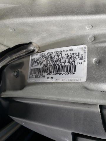 4T1BG22K51U082215 - 2001 TOYOTA CAMRY CE SILVER photo 10