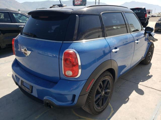 WMWZC3C53CWM27470 - 2012 MINI COOPER S C BLUE photo 4