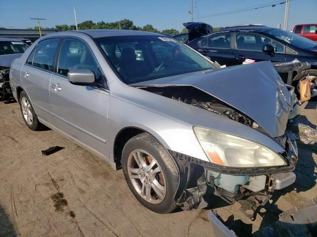 1HGCM56866A091176 - 2006 HONDA ACCORD EX SILVER photo 1