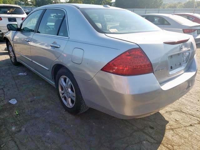 1HGCM56866A091176 - 2006 HONDA ACCORD EX SILVER photo 3