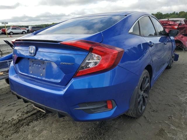 19XFC2F83KE029741 - 2019 HONDA CIVIC SPOR BLUE photo 4