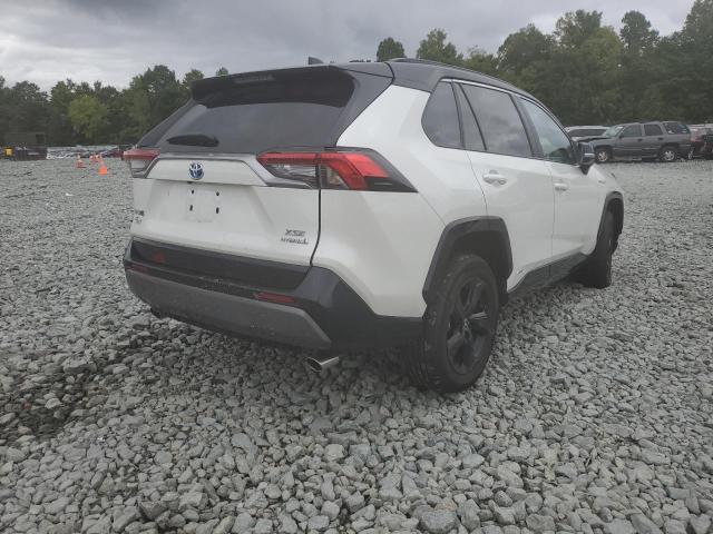 4T3E6RFVXMU042656 - 2021 TOYOTA RAV4 XSE WHITE photo 4