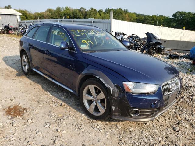 WA1UFAFL4DA179581 - 2013 AUDI A4 ALLROAD BLUE photo 1