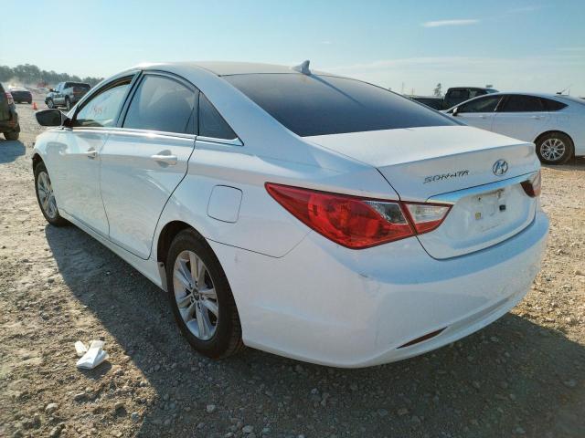 5NPEB4AC5BH197527 - 2011 HYUNDAI SONATA GLS WHITE photo 3