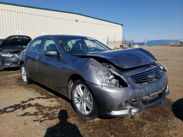 JN1CV6AR9AM454064 - 2010 INFINITI G37 GRAY photo 1