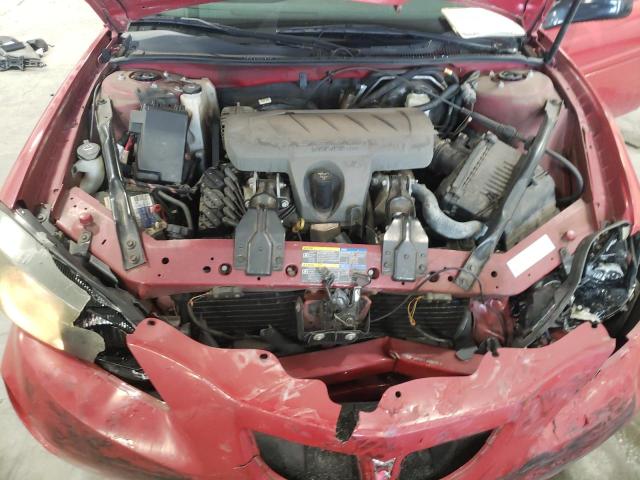 2G2WP552671115427 - 2007 PONTIAC GRAND PRIX Կարմիր լուսանկար 7