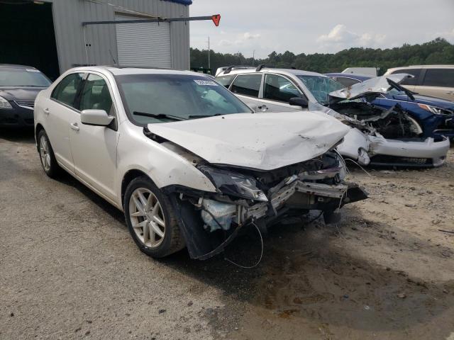 3FAHP0JAXCR185836 - 2012 FORD FUSION SEL WHITE photo 1