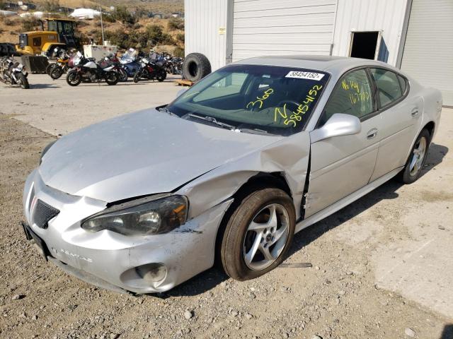 2G2WR524341199749 - 2004 PONTIAC GRAND PRIX Արծաթագույն լուսանկար 2