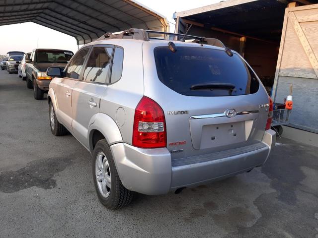 KM8JN12D37U582363 - 2007 HYUNDAI TUCSON SE SILVER photo 3