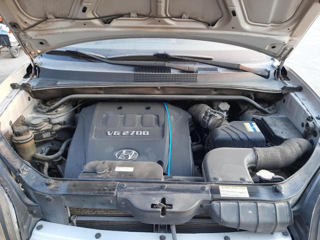 KM8JN12D37U582363 - 2007 HYUNDAI TUCSON SE SILVER photo 7