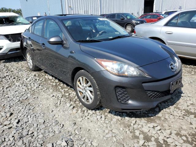 JM1BL1WPXD1785010 - 2013 MAZDA 3 I GRAY photo 1