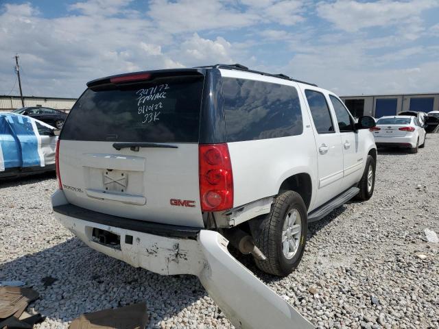 1GKS1KE06DR121115 - 2013 GMC YUKON XL C WHITE photo 4