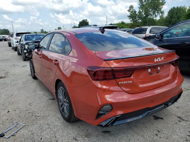 3KPF54AD3NE426090 - 2022 KIA FORTE GT L RED photo 3