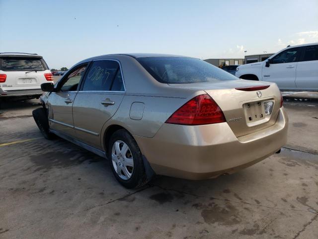 3HGCM56406G700146 - 2006 HONDA ACCORD LX GOLD photo 3