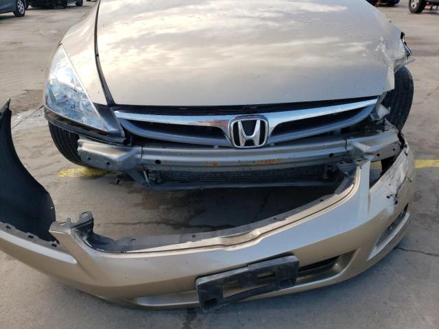 3HGCM56406G700146 - 2006 HONDA ACCORD LX GOLD photo 7